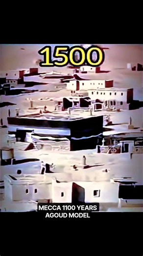 Makkah 1100 Years Ago 🕋 | Ancient Mecca Historical AI Model | A Journey Into the Past