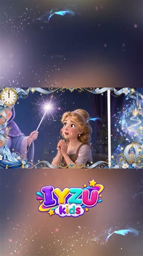 Cinderella’s Magical Night ✨ | Cinderella Song for Kids | IYZU Kids #Shorts