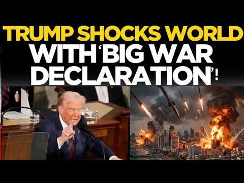 Trump LIVE: Trump SHOCKS World With BIG WAR Declaration | Destroy Iran | Israel | Tel Aviv | US News