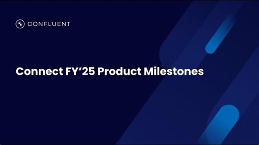 Confluent Connect: FY 25 Launch Highlights - Unlocking Data Powering AI Pipelines | Yashwanth Dasari