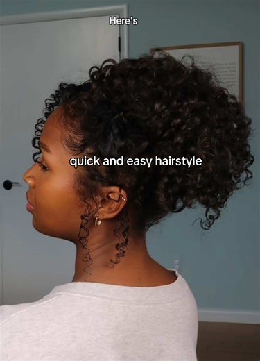 Easy Updo Styles for Second Day Curly Hair