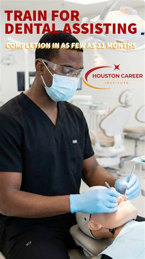 Graduated… and still not sure what you want to do? If your parents keep asking about “next steps,” you’re not alone. Our Dental Assisting training lets you try something hands-on and see if this path feels right for you. | Houston Career Institute