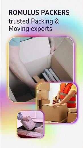 Packing & Moving Made Easy | Romulus Packers | Best Packers and Movers Near Me #packermover