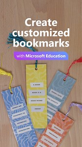5.1K views · 17 reactions | Happy International Literacy Day! Make your mark with a quick craft from Microsoft Education.  | Microsoft Education | Facebook