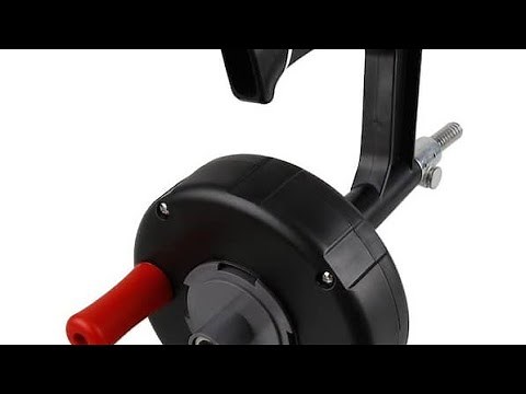 Husky "Power" Auger / Husky power drum auger for drain snaking: textual summary below: