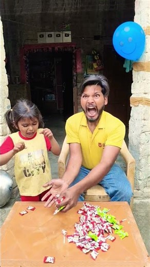 राम भक्त की कहानी🚩🙏Anaya Ne Ro Kar Dara Diya Papa Ko🤣#shortsfeed