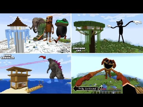SURVIVING FROM TUNG TUNG SAHUR & FRIENDS PART 2 in Minecraft - Gameplay - Coffin Meme