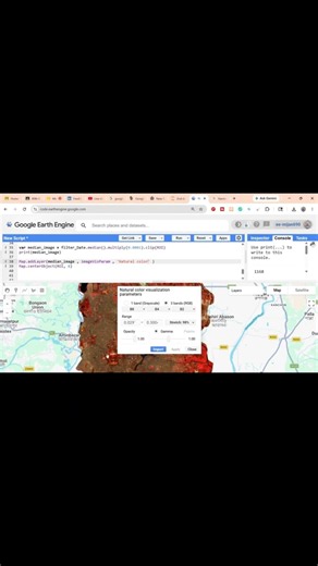 How to Apply Natural & False Color Band Combinations in Remote Sensing #shorts