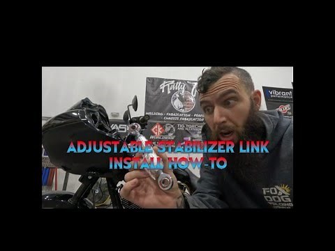 RattyFab LLC Harley Adjustable Stabilizer Install How-To