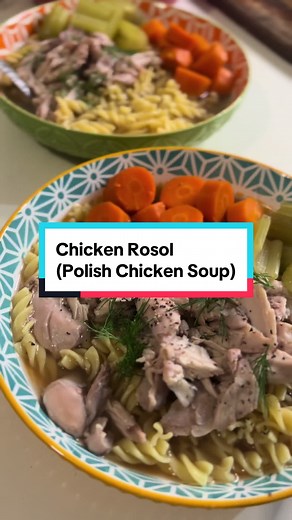 Delicious Polish Chicken Soup Recipe | Chicken Rosol
