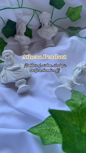 New Athena pendant!! #athena #goddessofwar #goddessofwisdom #athenagoddessofwisdom #athenagoddessofwar