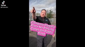 39K views · 377 reactions | Company Illegally Place No Parking Cones...