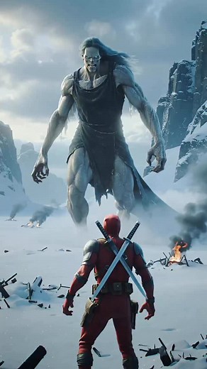 Cold air. Sharp steel. Deadpool doesn’t miss. ⚔️❄️ #Deadpool #Marvel #DeadpoolMovie #MarvelComics #MCU #Marvelzombies | Multiverse Mayhem