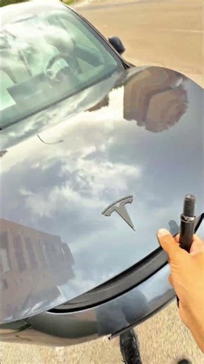 I learned this trick from my grandmother who lives in the United States😎 #tesla #automobile #usa