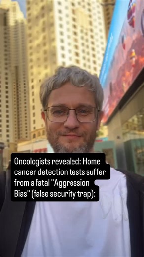 Konstantin Reels on Instagram: "1. It is a biological blindspot known as «Aggression Bias.» Multi-Cancer Early Detection (MCED) tests like Galleri are marketed as a full-body scan, but studies confirm a dangerous limitation. They are highly effective at detecting aggressive, fast-growing cancers that shed massive amounts of DNA, but they fail to catch slow-growing, treatable tumors (like early-stage breast or prostate) that hide quietly. 2. The «Negative Result Effect» is statistically lethal. T