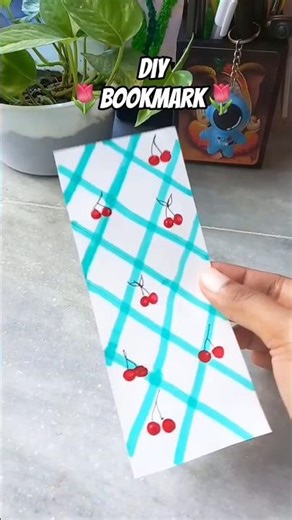 DIY Bookmark ideas 😃🌷 #diy #art #craft #craftideas #5minutecrafts #shorts #trending