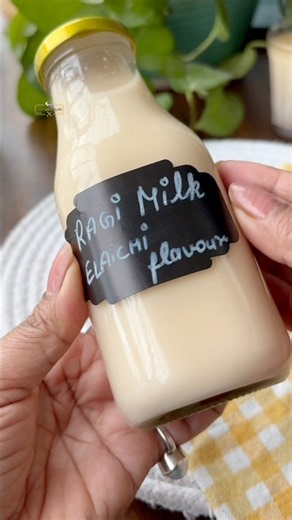 Make your own lactose free milk at home which had 4 times more calcium than any milk #ragimilk #milk