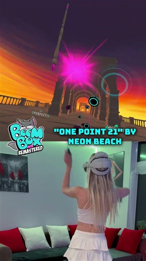 "One Point 21" by Neon Beach - Dancing in VR (key giveaway in description)