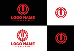 Descargar película carrete logo icono vector para negocio marca aplicación icono película cine teatro vídeo canal cinematografía logo modelo gratis