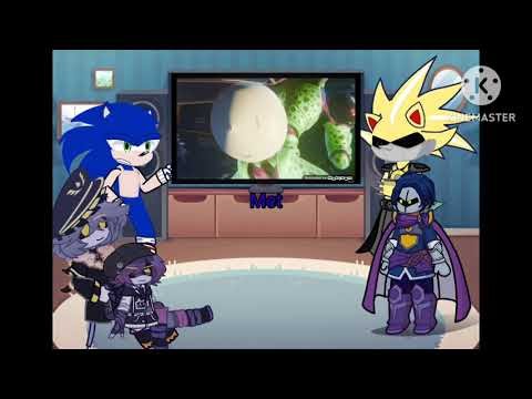 Fandom react to Perfect cell vs metal sonic (DEATH BATTLE)