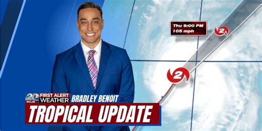 WCJB TV20 First Alert Weather Tropical Update - Thursday