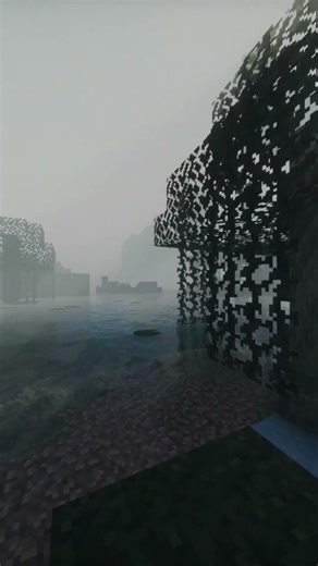 Minecraft Shader In a Creepy Place