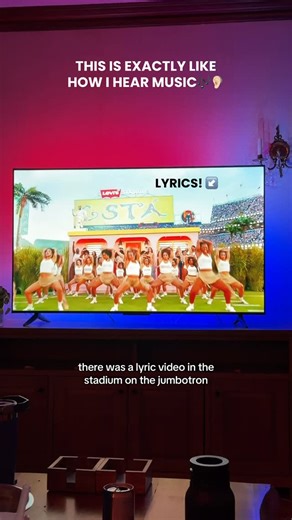 KATIE NORTON | DEAF on Instagram: "it can be tough to describe how hearing loss sounds but last night’s halftime performance came pretty close #badbunny #superbowl #halftimeshow #hearingloss #deaf"