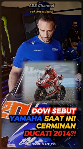 Dovi Sebut Yamaha Versi Sekarang = Ducati 2014 #shorts #motogp