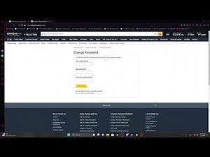 How To Change Password On Amazon in 2024