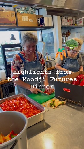 What a fantastic night it was on Friday! 🥗🥘 Beautiful produce thanks to @eat_dirt_permaculture and his hardworking volunteers (who also did a few cameos in our kitchen!); delicious cheese and milk from @thegooddairyco , sour dough bread from @honorbread and gf sourdough by @milfordacres , seafood from @narooma_seafood_direct , smoked meats from @bermaguifreshfoodemporium , panel discussion lead by @_paul_west_ and @costasworld , amazing choir from East Timor, and let’s not forget our preschool