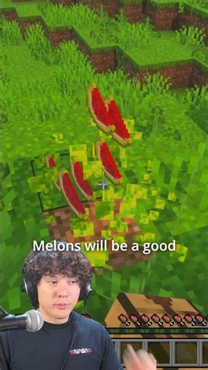 Learn English Naturally with Minecraft Hardcore - Finding Melons