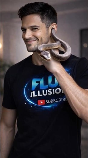 SHOCKING Snake from Ear Magic Trick! 🐍👂 | Unbelievable Visual Illusion | Flux Illusions