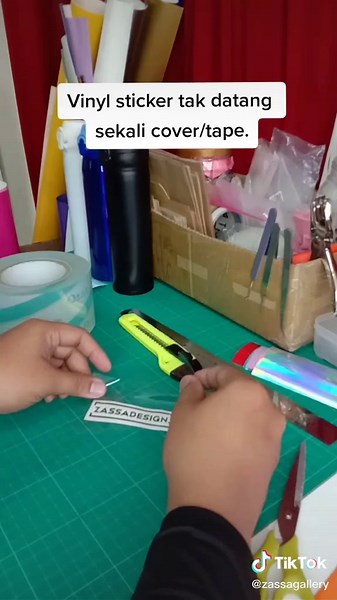 Transfer Tape for Vinyl Sticker Application