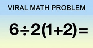 ”Simple” math problem that’s going viral and breaking the Internet