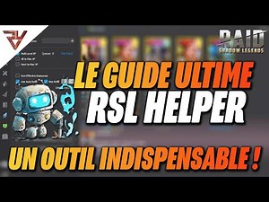 TUTO RSL HELPER | L'outil INDISPENSABLE pour jouer a Raid Shadow Legends !