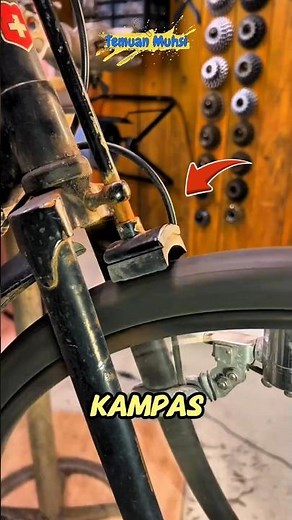 Here are the differences between bicycle brakes in the past and now 😮