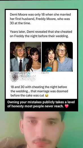 Demi Moore's First Marriage Had a Shocking Beginning 😳💍