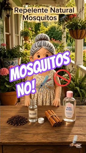 Say GOODBYE to MOSQUITOES! 🦟 Natural Homemade Repellent