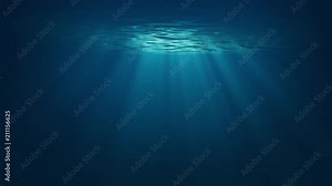 Underwater background - Seamless loop Stock Video