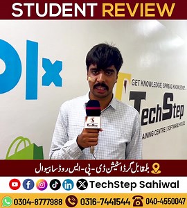 15 shares | Student Review About Course & Internship | TechStep Sahiwal . . . #web #techstep #programming #shorts #techstepsahiwal #SahiwalDivision | TechStep Sahiwal | Facebook