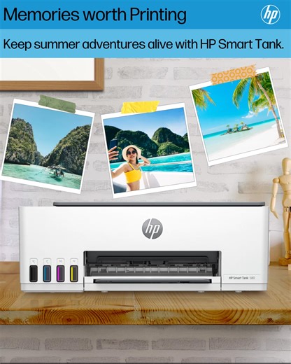 Relive your summer adventures every day. 🌞 With HP Smart Tank, print and preserve your favorite summer moments in stunning quality. Get your HP Smart Tank today and get a FREE HyperX backpack for your summer essentials! Learn more: HP Smart Tank Printers – Refillable Ink Tank Printers | HP® Philippines https://bit.ly/HPSmartTankPH Buy at the nearest store: HP Locator/Finder | Computer Hardware Company https://bit.ly/HPStorePH #HPSmartTank DTI Fair Trade Permit No. FTEB-213247 Series of 2025 | H