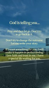 Sometimes the hardest part is letting go and trusting God’s timing. 🙏 He’s writing your story, and His plans for you are greater than anything you could imagine. Trust that what’s meant for you will come in perfect timing. 💫 Take a deep breath, pray, and let go. He’s got this. #TrustGod #FaithOverFear #LetGoAndLetGod #PerfectTiming #DivinePlan | Guideposts