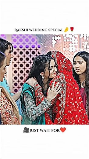 Rakshi wedding🥰♥️|| #shortsfeed #wedding #happy #ytshorts #judwaa #drama #edit