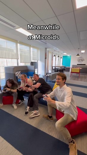 Casual Gaming Vibes in a Modern Office Space