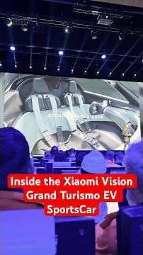 Inside the Xiaomi Vision Grand Turismo EV SuperCar