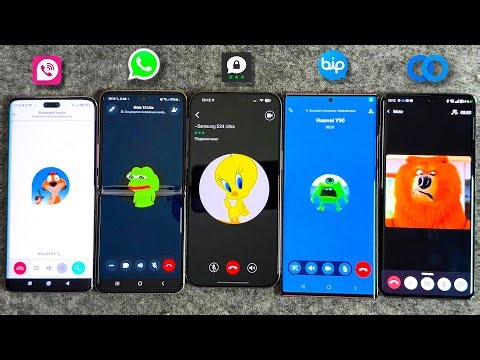 OnePlus 12 Threema + WhatsApp ZFlip3 + iPhone 15 Twinme + TeleGuard Xiaomi 13 + Note 20U Bip Calling
