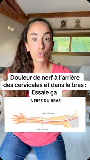 Je te montre comment soulager tes douleurs de nerf ulnaire dans le bras et les cervicales avec cet exercice neuro dynamique. | KinéMargaux