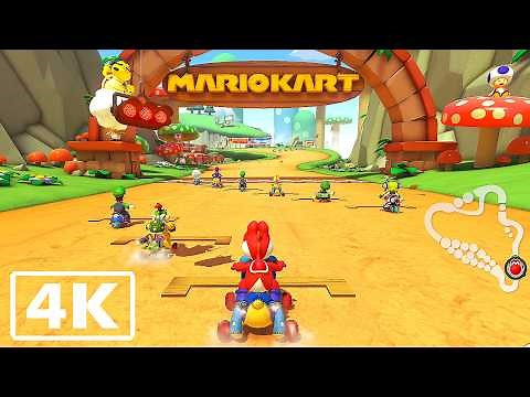 Mario Kart Online - 50+ Minutes of Online Gameplay (Switch) [4K]