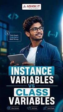 Instance Variables vs Class Variables | Java Interview Question Explained | Ashok IT