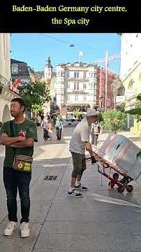 Walking Through Baden-Baden City Centre 🇩🇪 | #travel #travelvlog #germanytourism #germany